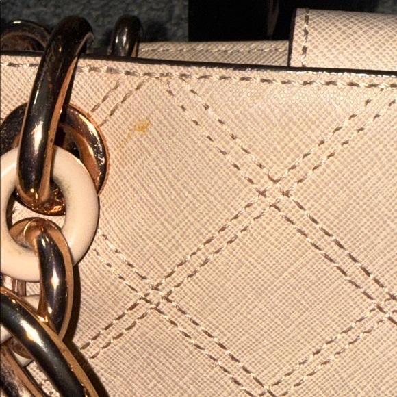 💜Michael Kors Cynthia Satchel Dusty Rose - Picture 11 of 14